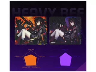 X-raypad Unique Heavy Bee eSports Mousepad P.CHEN 魅 Orange (CONTROL VERSION)  SOFT/XLサイズのサムネイル(6)