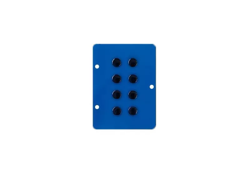 X-raypad Meteorite Glass Mouse Skates Universal DIY Dots Black 8個入りの商品メイン画像