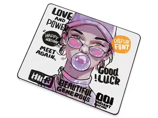 Owepowe WGR series Gaming Mousepad Rapper Girlのサムネイル(2)