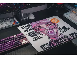 Owepowe WGR series Gaming Mousepad Rapper Girlのサムネイル(4)