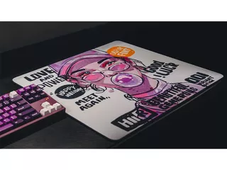 Owepowe WGR series Gaming Mousepad Rapper Girlのサムネイル(5)