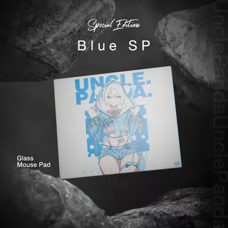 Uncle Panda ガラスマウスパッド ブルー SPのサムネイル(6)