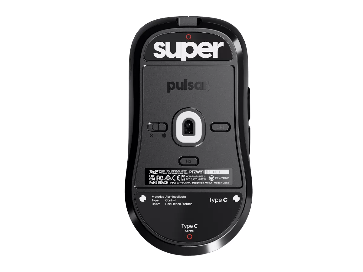 Pulsar Superglide Type-C TenZ Signature ED Black - 製品詳細