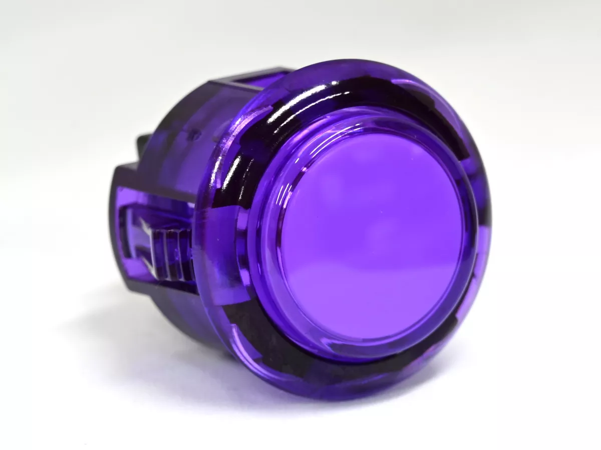 三和電子 ハメ込み式押しボタン24φ 【クリアカラー】 紫 - 製品詳細