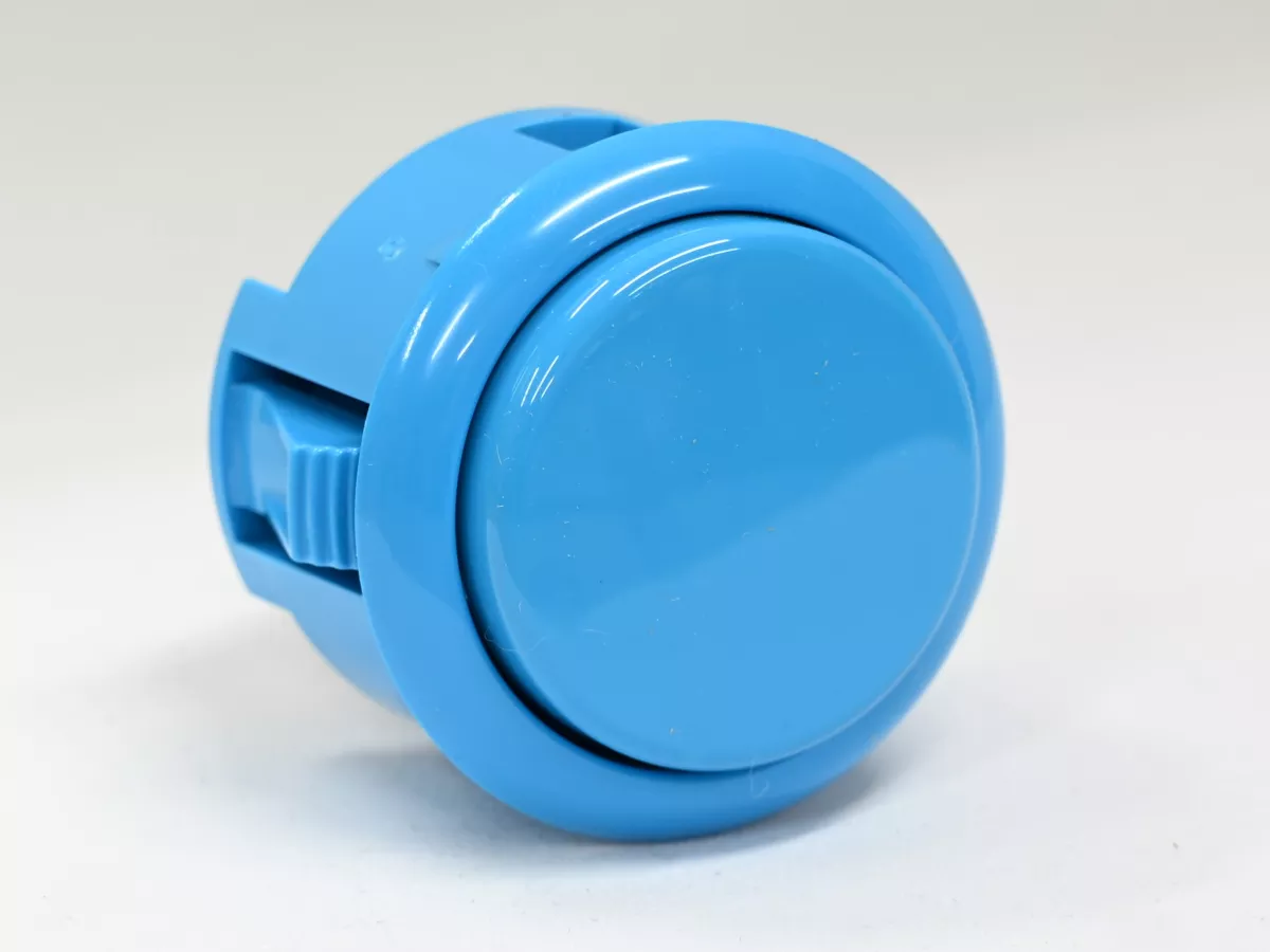 三和電子 ハメ込み式押しボタン30φ 青 - 製品詳細 | パソコンSHOP