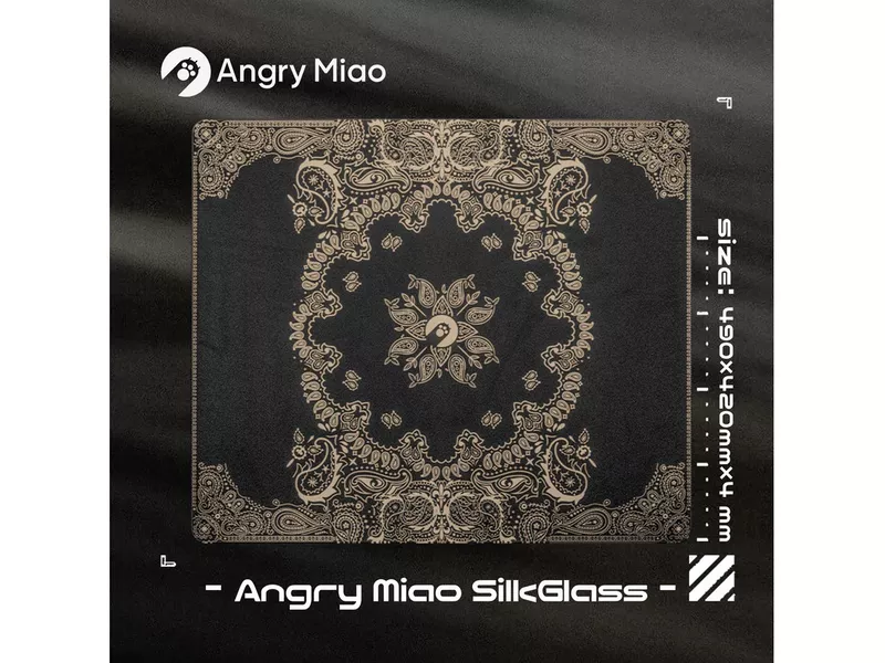 Angry Miao Glass Gaming Mouse Pad AM SilkGlass - 製品詳細