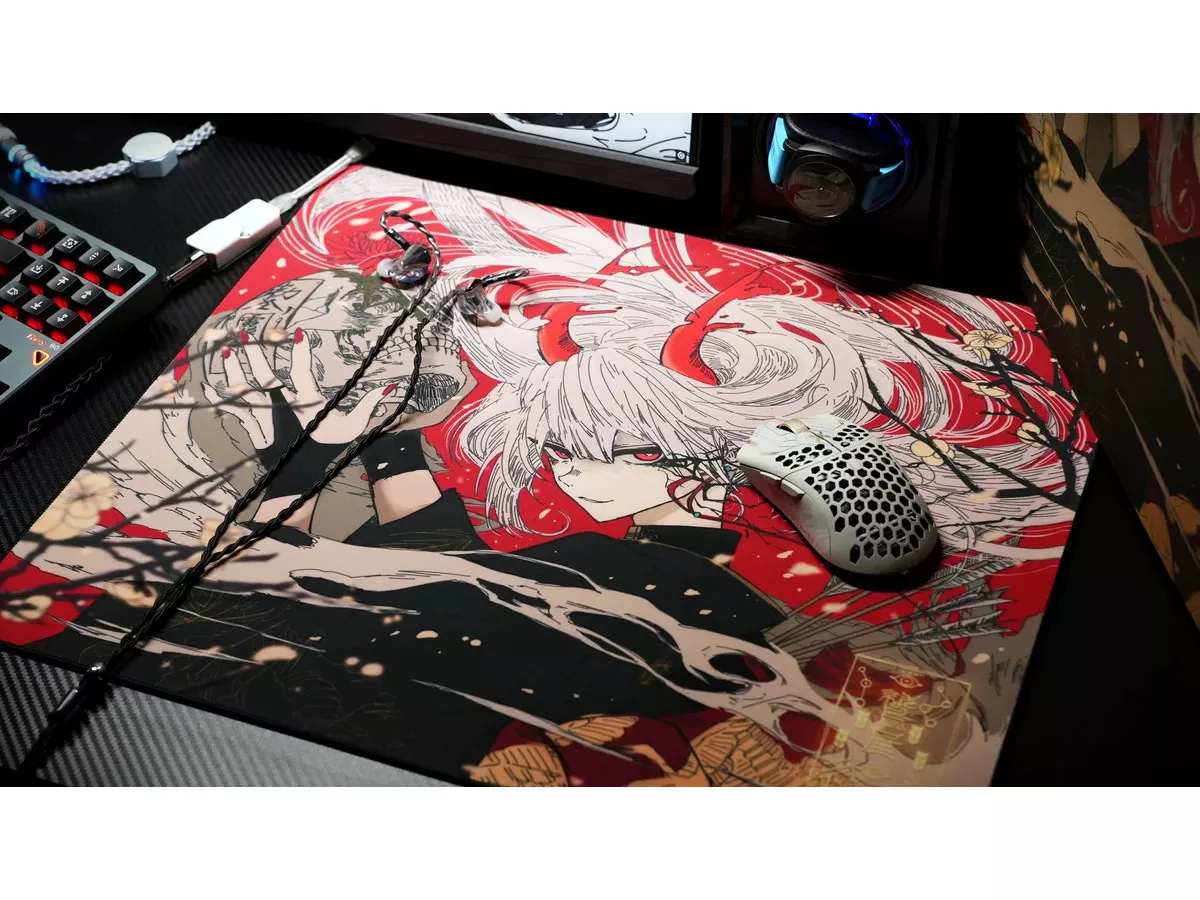 【新品未開封】AbyssGaming 赤骸　ゲーミング マウスパッド 新品未開封】Abyssgaming 赤骸 ゲーミング マウスパッド - メルカリ