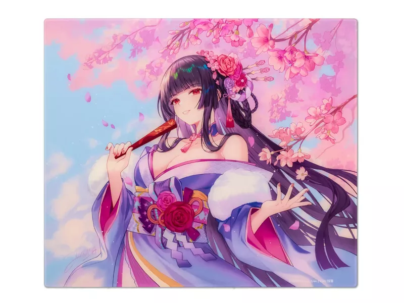 KIBU Gearより、人気イラストレーター描きおろしイラストのガラス