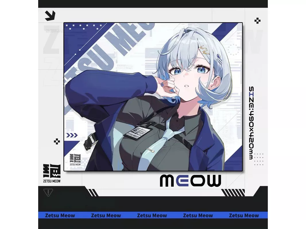 マウスパッドセット とらのあな ぼっしぃ ゲーム特典 ASKRAY ZETSUMEOW ZETSUMEOW - MEOW【布製マウスパッド】 - 製品詳細