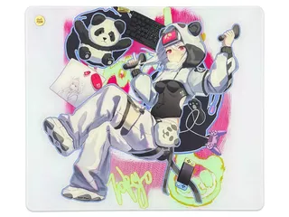 Uncle Panda Uncle Panda ガラスマウスパッド Bamboo [不秋] - 製品