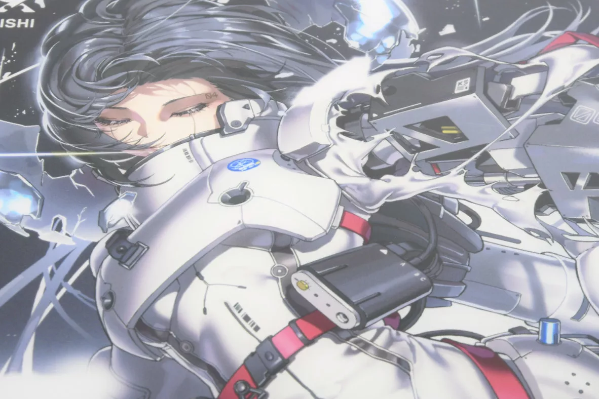 I-CHAIN JAPAN Gaming Glass Mousepad Flux 殻超四肢Orbit - 製品詳細