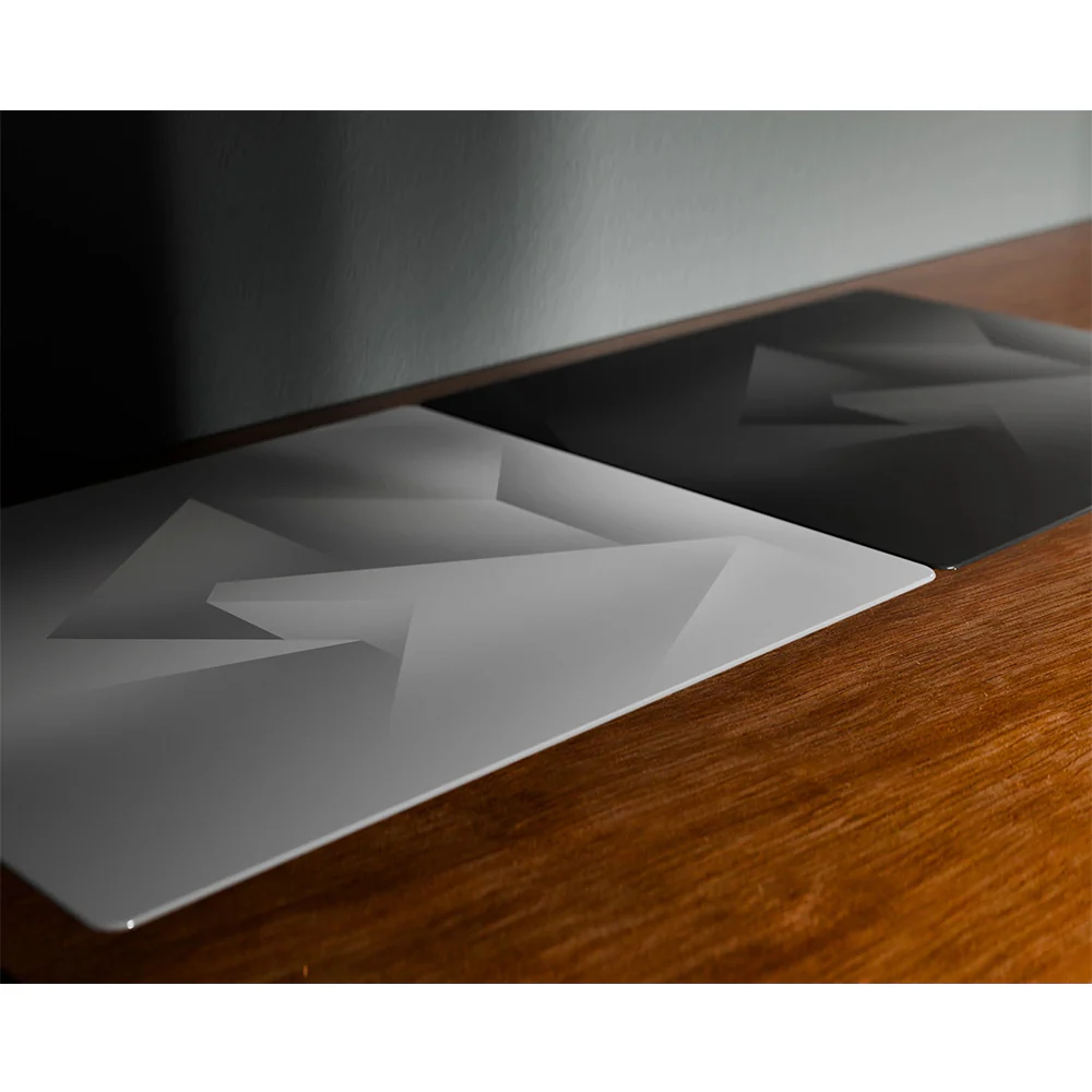 GLSSWRKS Polarity Glass Mousepad Black Standard - 製品詳細