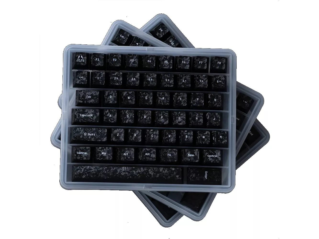 Arbiter Studio Carbon Fiber Textured Keycap Set - 156 Keys - 製品