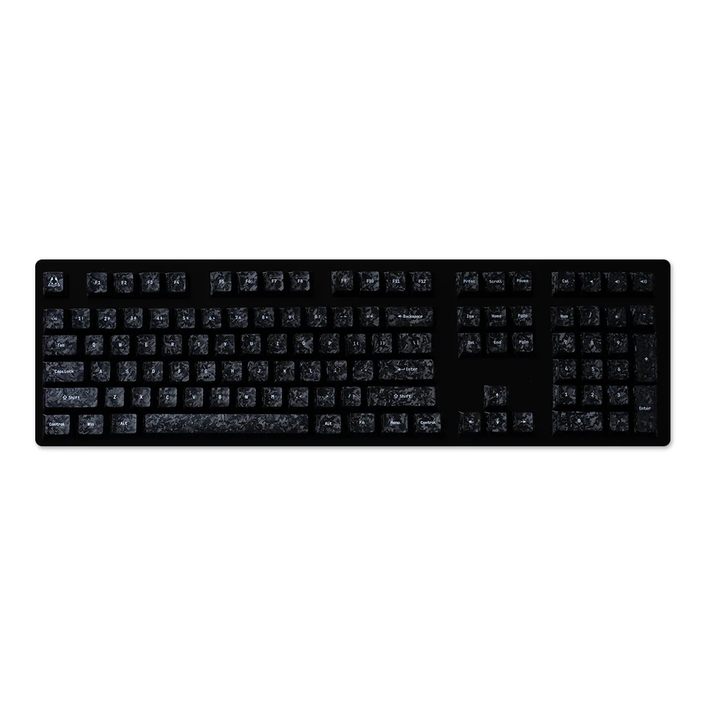 Arbiter Studio Carbon Fiber Textured Keycap Set - 156 Keys - 製品