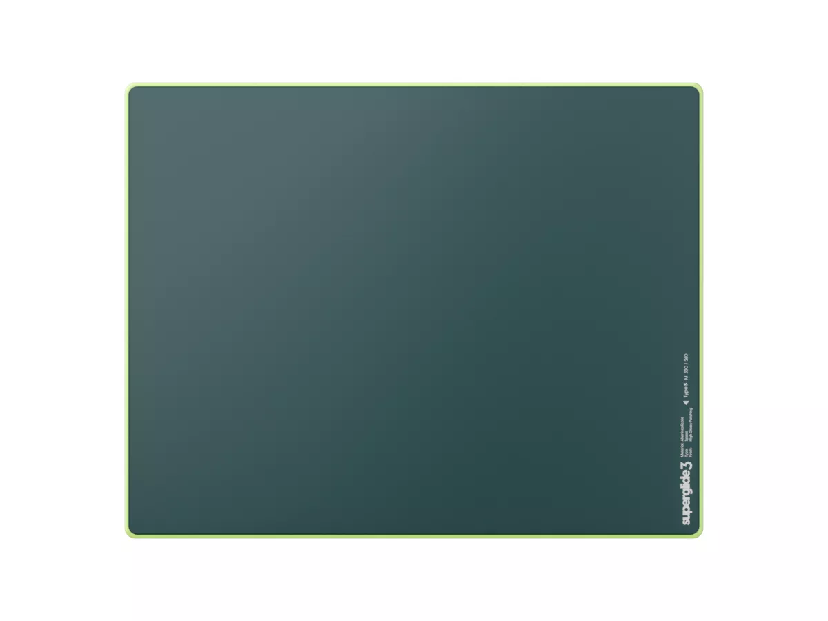 Pulsar Superglide3 Glass Mousepad Type-S M Green Superglide3