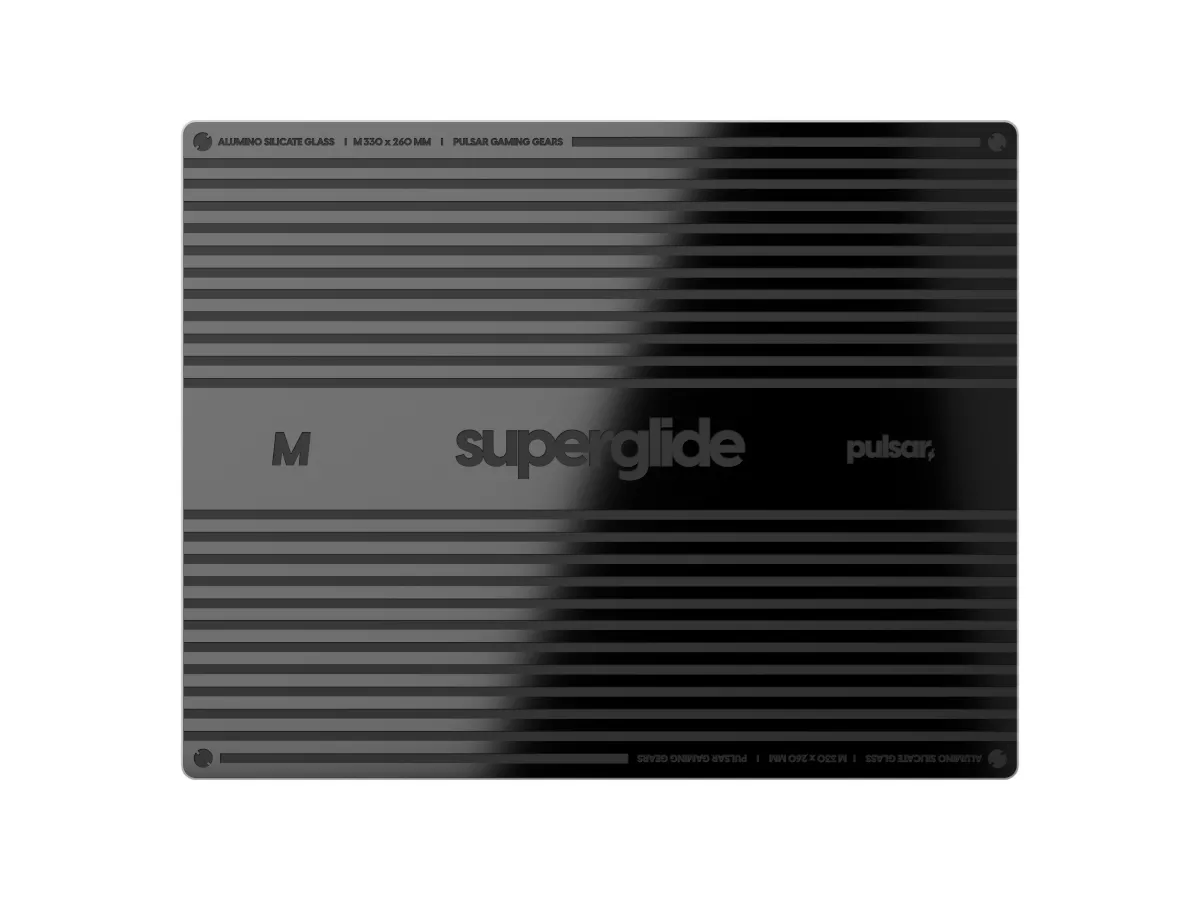Pulsar Superglide3 Glass Mousepad Type-S M Red Superglide3 - 製品