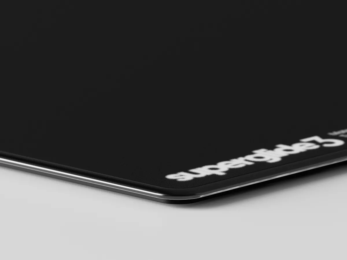 Pulsar superglide3 XL ブラック Pulsar Superglide3 Glass Mousepad Type-S XL Black Superglide3