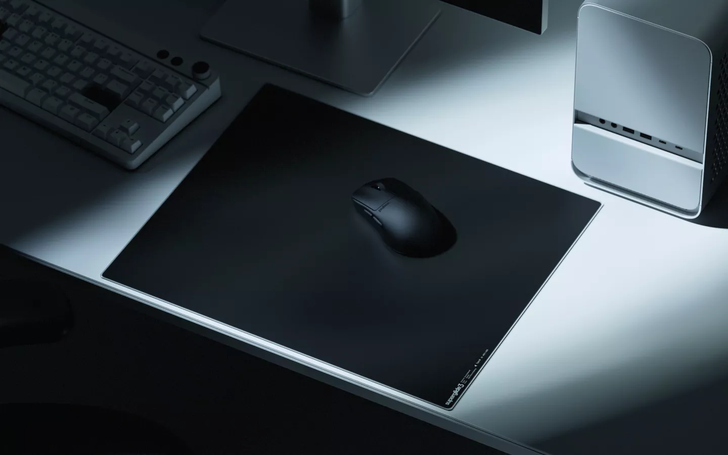 Pulsar Superglide3 Glass Mousepad Type-S XL Black Superglide3