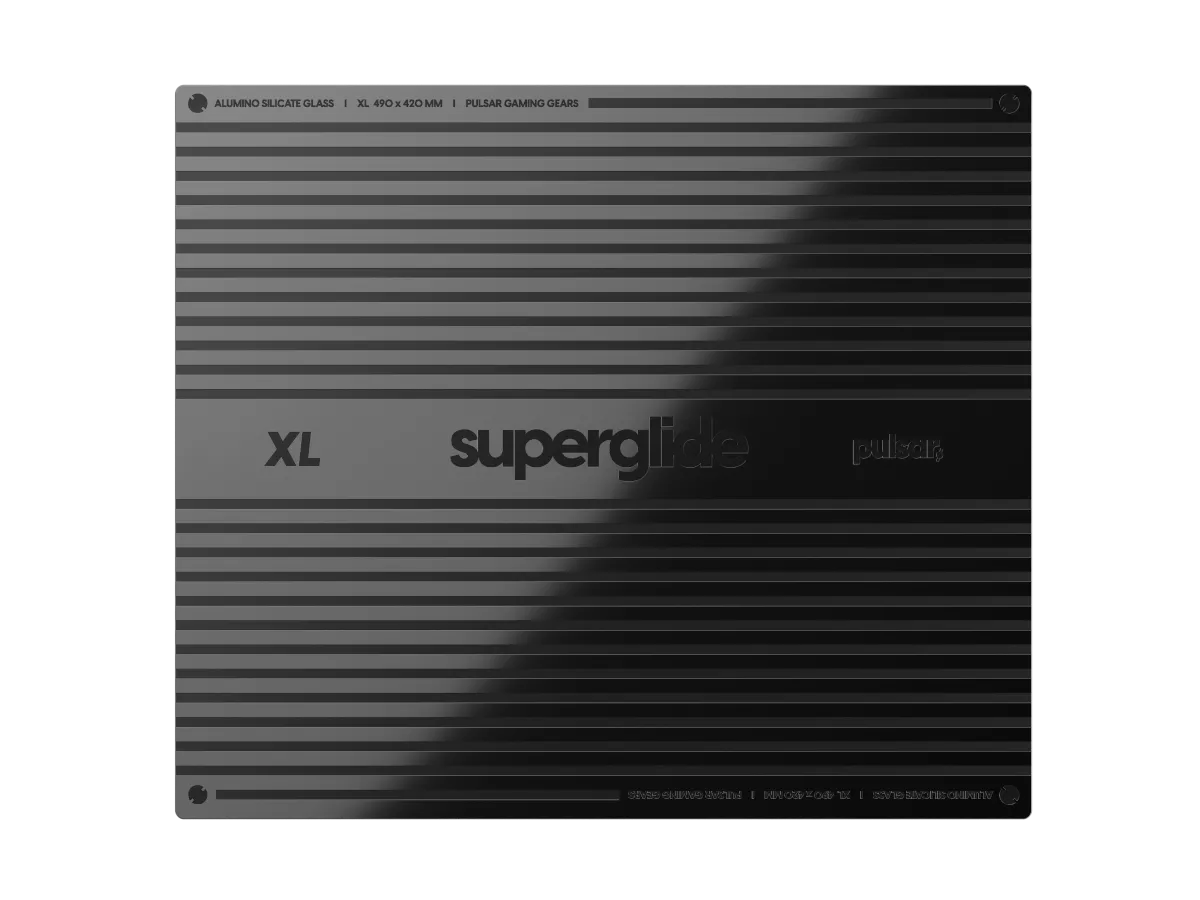 Pulsar Superglide3 Glass Mousepad Type-S XL Green Superglide3
