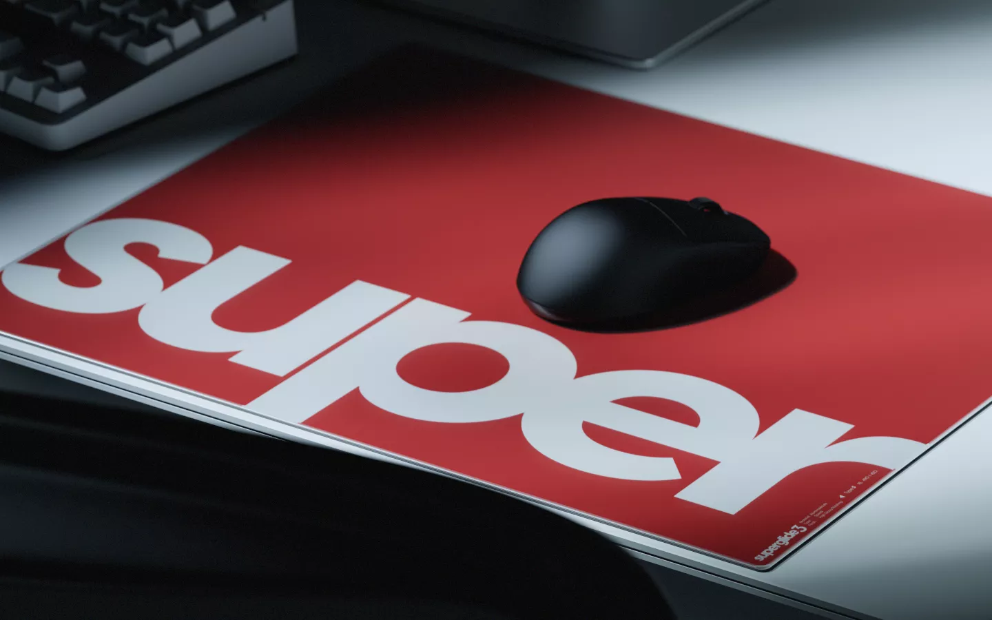 Pulsar Superglide3 Glass Mousepad Type-S XL Red Superglide3 - 製品