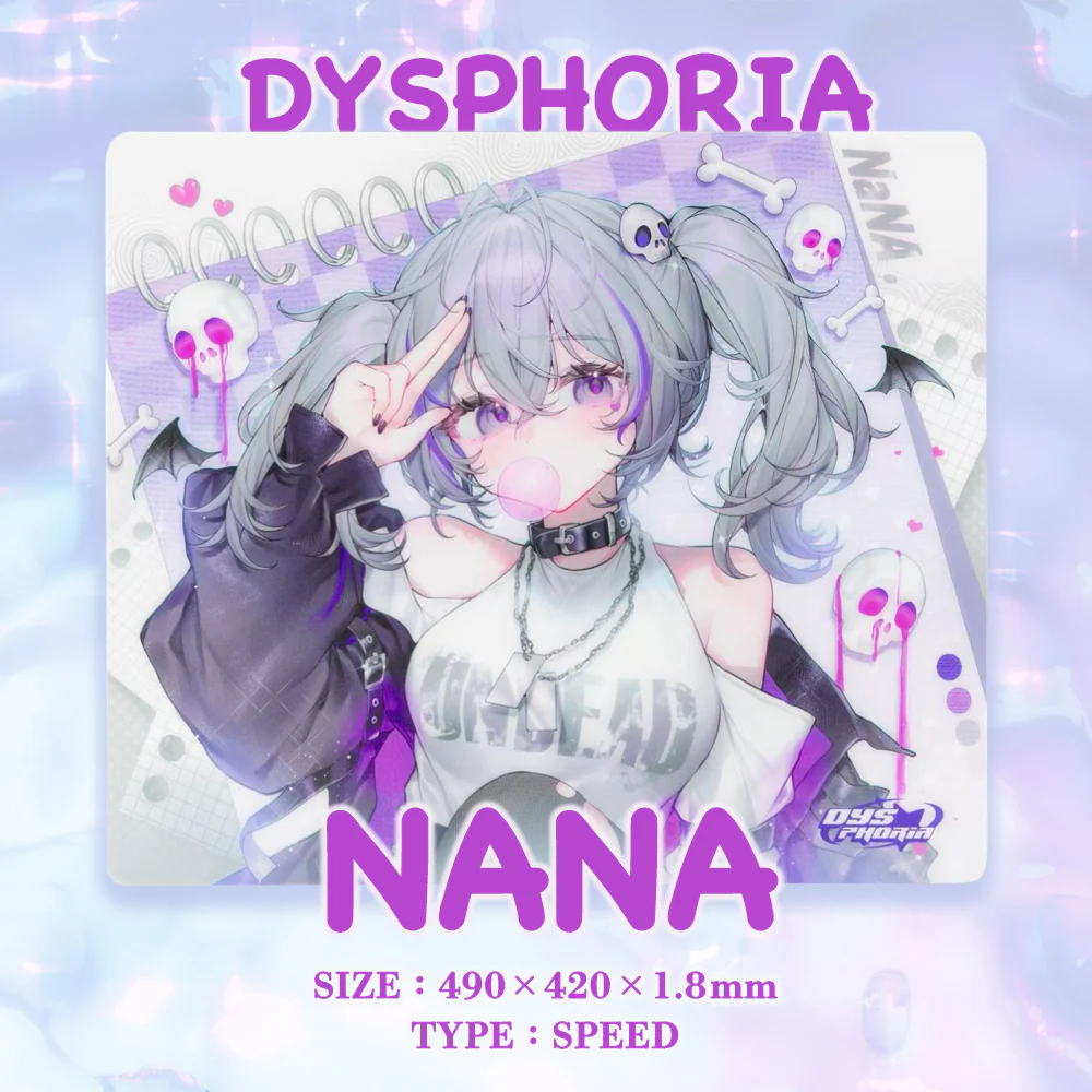 DYSPHORIA DYSPHORIA NANA ガラスマウスパッド - 製品詳細 | パソコン