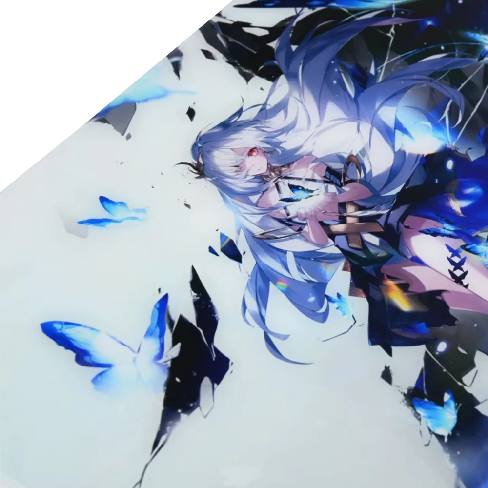 Uncle Panda Uncle Panda Butterfly Ruin ガラスマウスパッド - 製品