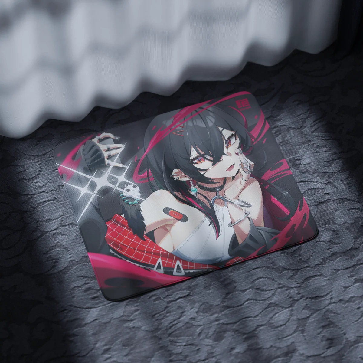 ZETSUMEOW ZETSUMEOW × WATERKUMA - Ruby ガラス製マウスパッド - 製品