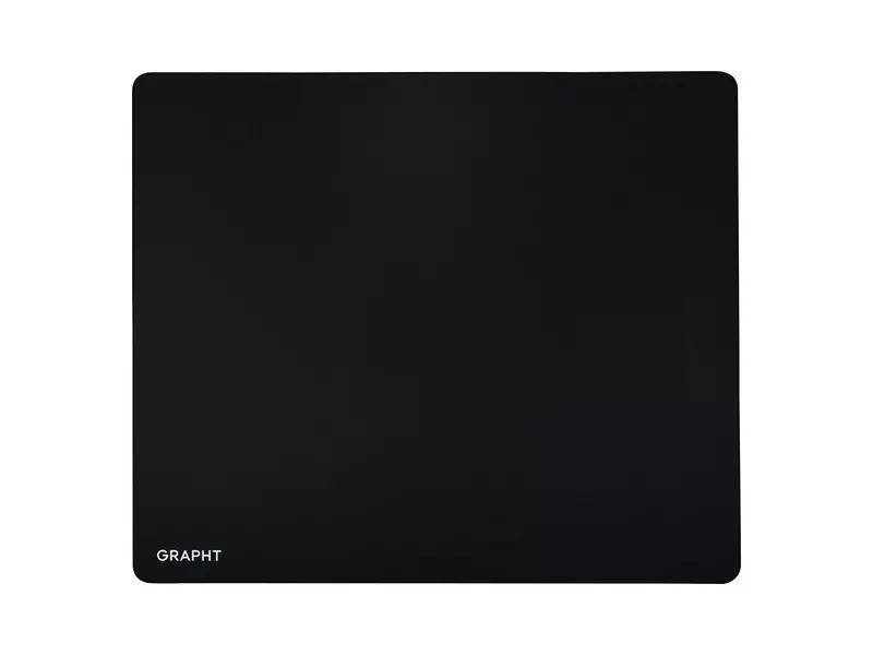 GRAPHT THE SHOOTER - Glass Mouse Pad Nexus (Black) - 製品詳細