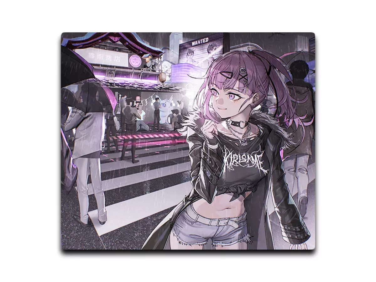 Kirisame Kirisame Rein Night ガラスマウスパッド - 製品詳細