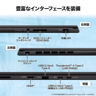 MSI Prestige シリーズ Prestige 16 AI Studio B1V Prestige-16-AI-Studio-B1VGG-4025JPのサムネイル(5)