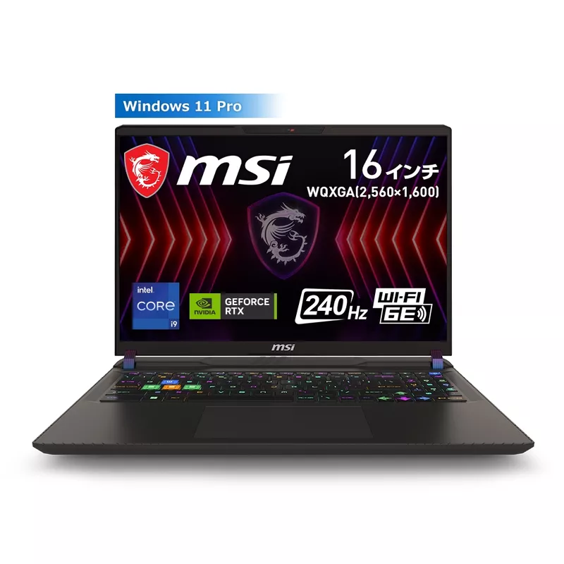 MSI MSI ゲーミングノート 【販売終了】Vector 16 HX A13V 【販売終了