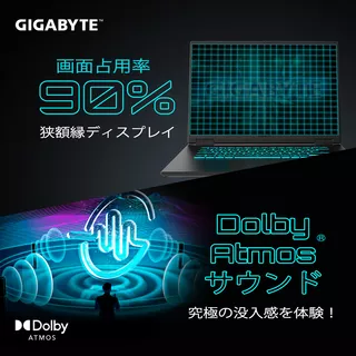 GIGABYTE ゲーミングノート GAMING A16 GAMING A16 CMHI2JP894SHのサムネイル(5)