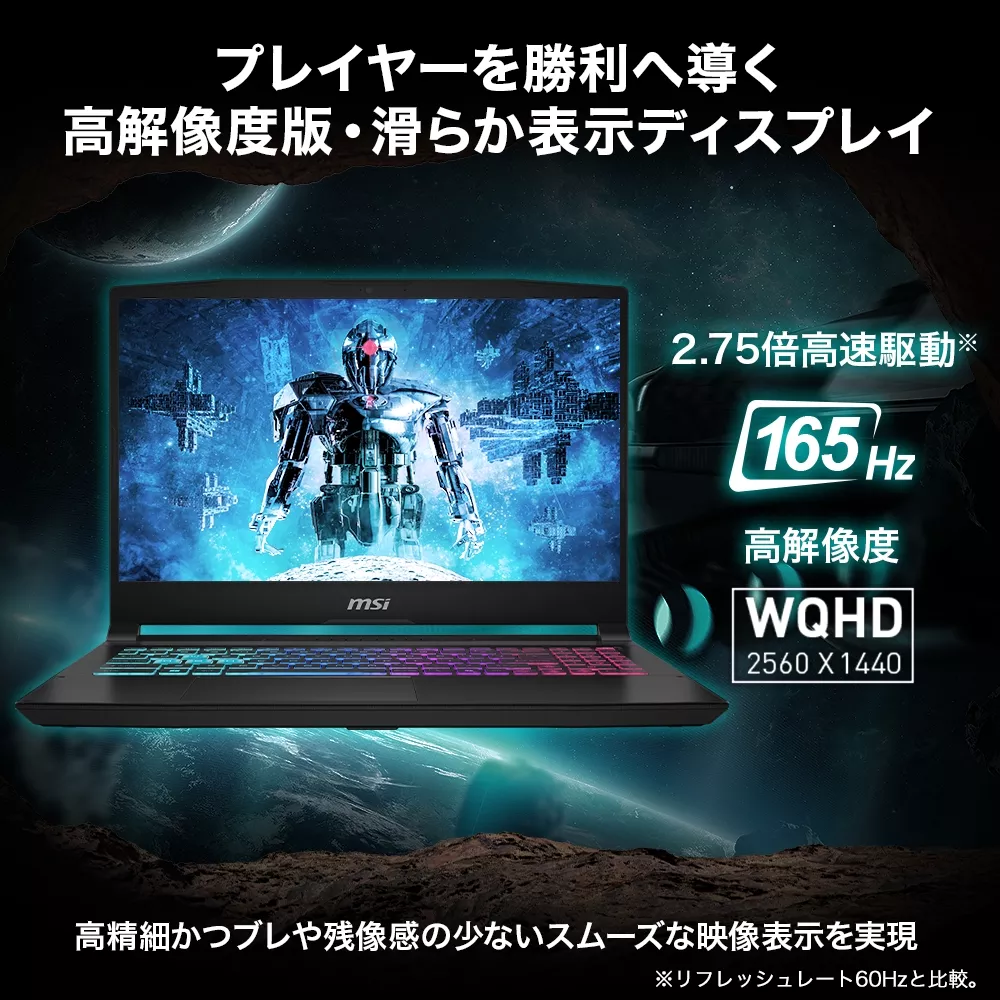MSI MSI ゲーミングノート 【販売終了】Katana 15 HX B14W 【販売終了