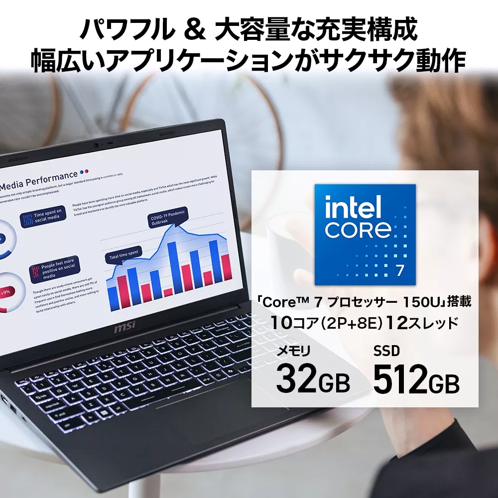 MSI MSI Modern シリーズ 【販売終了】Modern 15 F1M 【販売終了