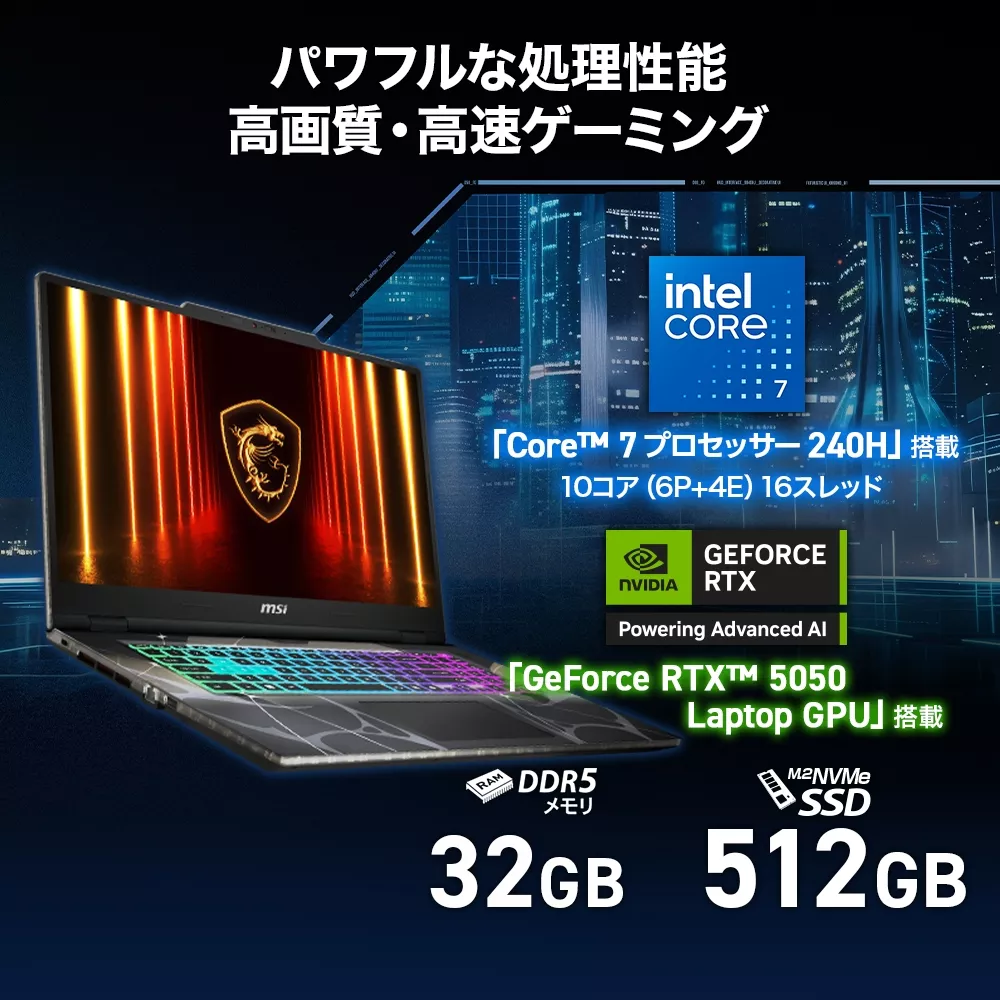MSI MSI ゲーミングノート 【販売終了】Cyborg 17 B2RW 【販売終了