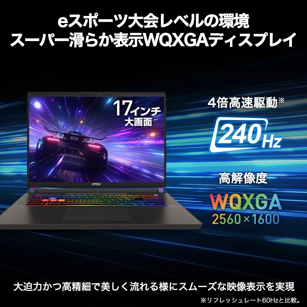 MSI MSI ゲーミングノート 【販売終了】Vector 17 HX AI A2XW 【販売